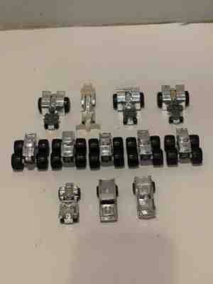 Micro Machines Prototype Chrome Super Monsters And Tractor Puller Complete Set!