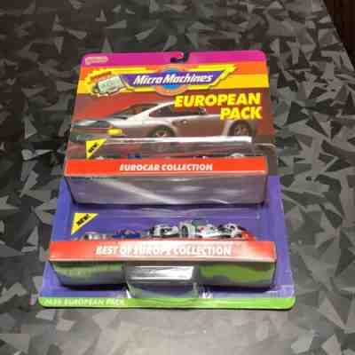 Micro Machines European Double Pack Sealed Set! 1 of Only 6 Sealed Sets Known!