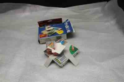 Galoob 1988 Micro Machines Travel City set of 3 car wash body shop & service new