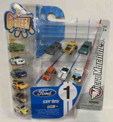 2004 Micro Machines Ford Series 1 MM01 04 12-vehicle pack w/ Deluxe Urban Racers