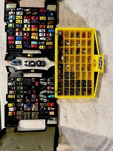 Galoob Micro Machines Lot with Deluxe Micro Minis Cases Nice Case Kept Shape