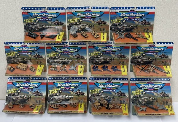 Micro Machine Collection Display Micro Machines Collectibles : 1994 Military Micro Machine Value Guide ...