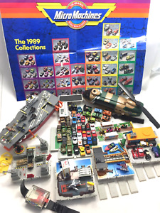 Large Vintage Micro Machines LOT Galoob (some damaged) 1980s