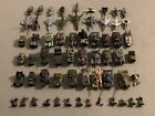 intage 90's Micro Machines Military LGTI Plane Tanks Vehicle Figures Lot of 61