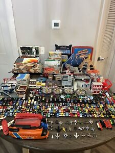 Vintage Micro Machines Lot Playsets, 320 Cars, Trucks boats planes bikes & More!