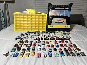 Galoob Micro Machines lot of 107 with Micro Minis cases Amazing Case Kept Shape