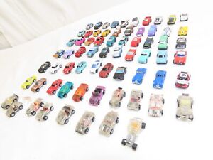 Lot #19 (68) Galoob Micro Machines Clear & Colored Body Corvettes Racing Vintage