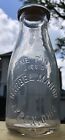 RARE Harvey Firestone Harbel Manor Pint Milk Bottle Akron, Ohio West Side