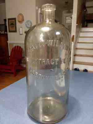 Rare SCALES-WILSON CO. ~ THE EXTRACT PEOPLE ~ GREENVILLE, SC~ Gallon Bottle 