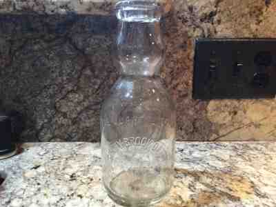Vintage Sunny-Brook Milk Bottle Quart with Cream on Top. Corvallis Oregon