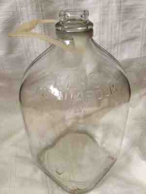 Vintage 1 Gallon Milk Bottle Mbs Milk Bottle Service Indianapolis Indiana