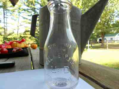 TREP Milk Bottle University Of Delaware Del(Delaware)