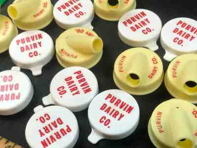 Purvin Dairy Company Wilkes Barre PA Milk Bottle Top Collectible Dairy Container