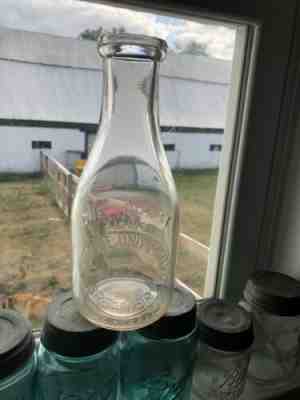 TREQ Dairy milk Bottle Purdue University Creamery LAFAYETTE INDIANA IND IN