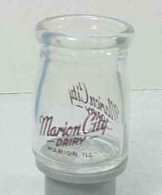 Creamer Bottle  3/4oz  - Marion City Dairy