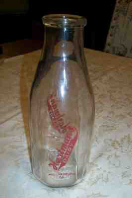 millersburg Milk Bottle