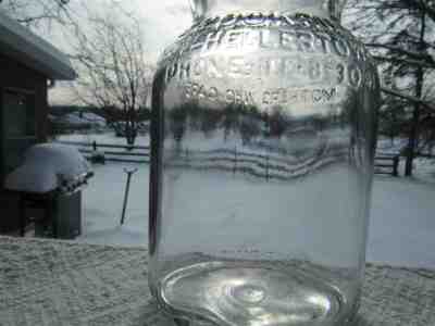 TREHP Milk Bottle Brookfield Dairy Farm Hellertown PA NORTHAMPTON COUNTY BABYTOP