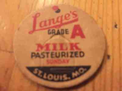 Lang’s Grade A Milk. St Louis, Missouri