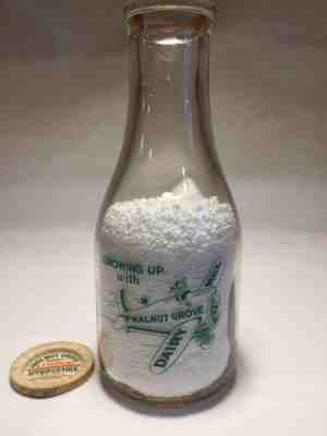 QT Milk Bottle Walnut Grove Dairy, A.F. Sakowski Bristol CT, Airplane Pyro