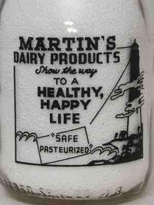 Martin's dairy Milk Bottle