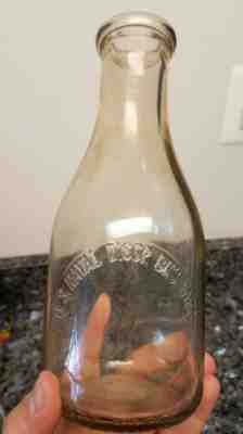 US Disciplinary Barracks Milk Bottle Quart Ultra Rare