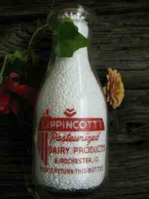 war slogan TRPP milk bottle cap Lippincott East Rochester Ohio Columbiana County