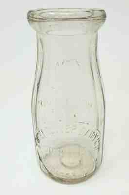 Sweet Clover Dairy Milk Bottle Wooster Ohio