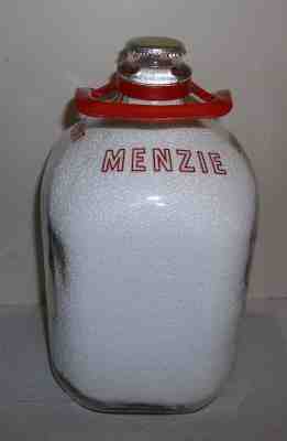 Menzie Dairy McKeesport PA. Pyro Gallon Jug With Original Cap