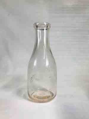 Purdue University Creamery Quart Milk Bottle West Lafayette Indiana