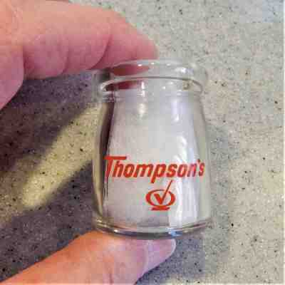 Thompson's Quality Checkd Round Creamer Not a Milk Bottle Seymour, IND IN