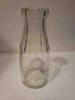 New Jersey Milk and Cream Co.  - One Pint Milk Bottle - Perth Amboy, NJ