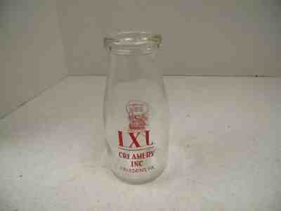 Antique Advertising Pyro Milk Bottle,