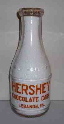 Hershey Chocolate Corp. Lebanon PA. Pyro Quart "I'll say it taste better"