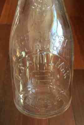 C.S. STILLMAN quart milk bottle WELLESLEY, Mass (MA) / Massachusetts