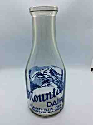 TRPQ Mountain Dairy Klamath Falls Oregon Walter Collman Very scarce!