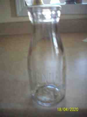 McKeesport, Pa. Diffendal's Pint Milk Bottle