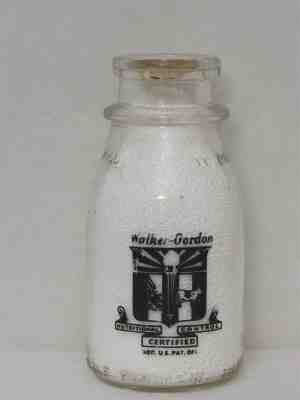 walker gordon farm Milk Bottle