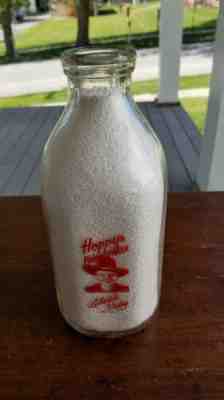 1950's Hopalong Cassidy 1/2 Gallon Milk Bottle Lakeside Dairy Co 