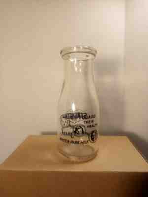 Vintage Winter Park Dairy Columbia South Carolina 1/3 Quart Bottle