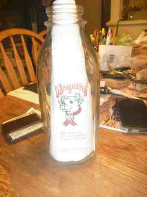 Broguiere's Dairy Milk Bottle with Huell Howser 