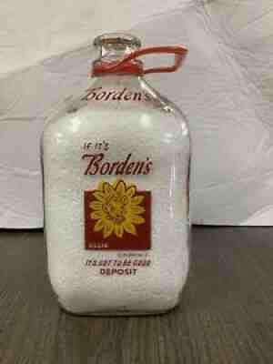 One Gallon Two Color Bordens Dairy