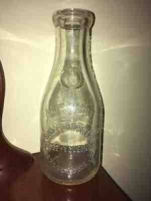 Howard Shank Milk Bottle Doylestown Ohio