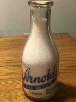 PA Milk Bottle Arnold s Dairy, York Pa.