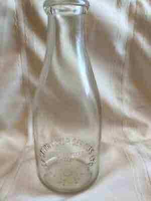 Eastern Co-Op Services Ltd. Quart Milk Bottle, Antigonish, Nova Scotia