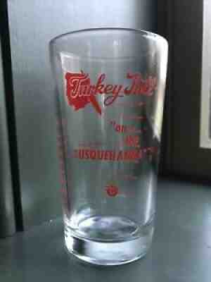 Turkey Hill On The Susquehanna Lancaster Pa Milk Measuring Glass Advertising