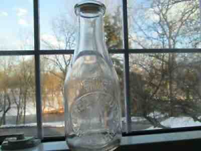 MILK BOTTLE FRED C. LUTZ LANCASTER PA