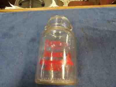 Vintage Conneaut Lake , PA 1 Gallon Butter Milk Jar " Crawford Creamery Co.