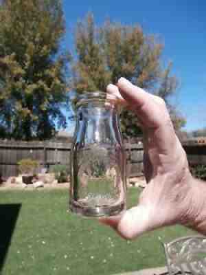 1/4 Pint Sunny Slope Dairy, Petaluma Calif. Milk Bottle