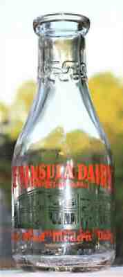 Newport News Va Milk Bottle - Peninsula Dairy