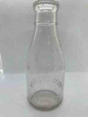 1948 Hooverâ??s Dairy TREQ Milk Bottle Patton, Pa Quart